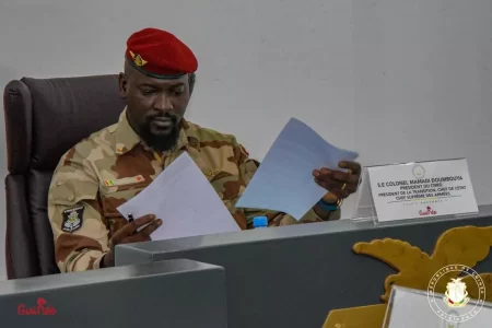 Décrets: Colonel Mamadi Doumbouya promulgue deux conventions
